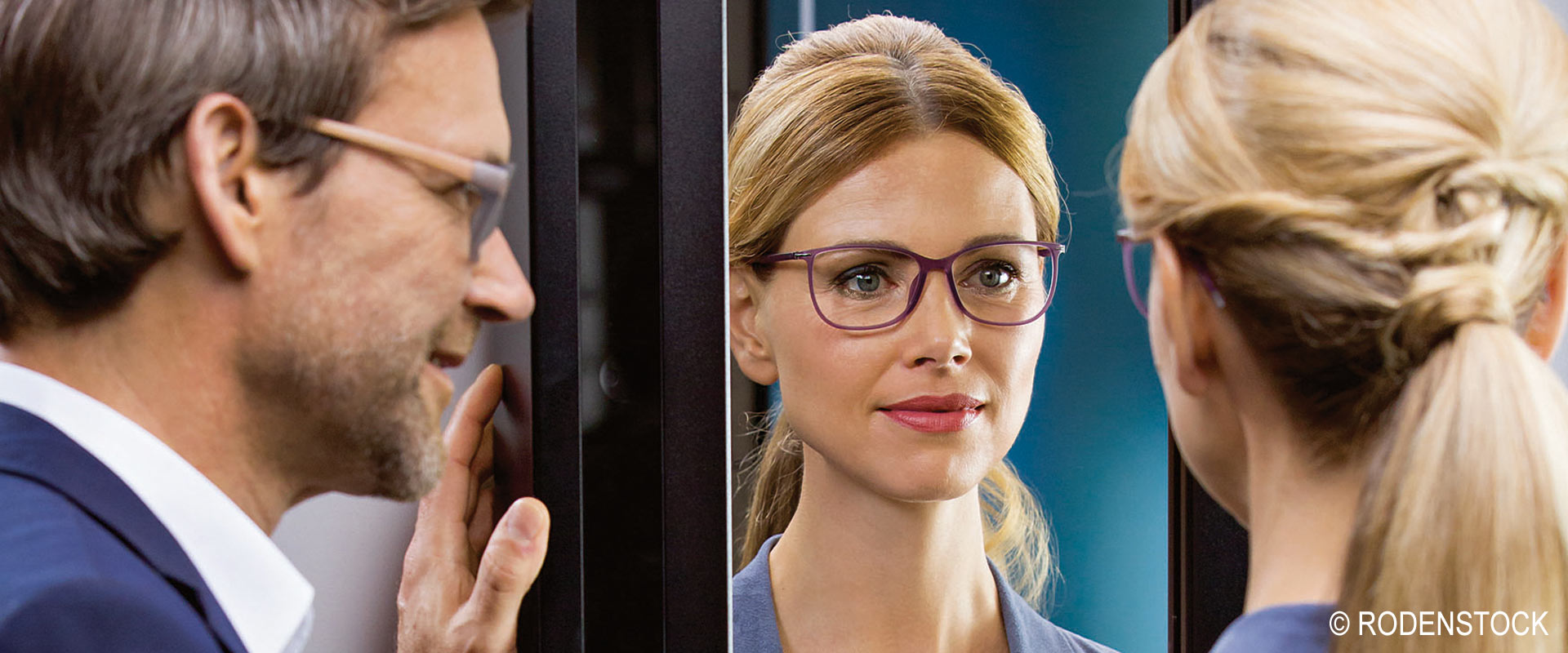 Beratungssituation 3D-Videozentriersyste